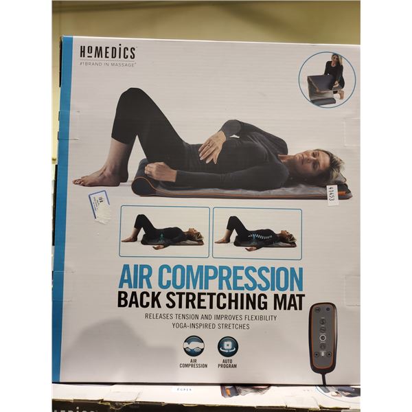 HOMEDICS AIR COMPRESSION BACK STRETCHING MAT