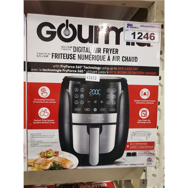 GOURMIA 5.7 LITER DIGITAL AIR FRYER