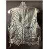 Image 2 : NEW WITH TAGS VIP LEATHERS CANADA FINE LAMBSKIN LEATHER VEST SIZE L  RETAIL $245