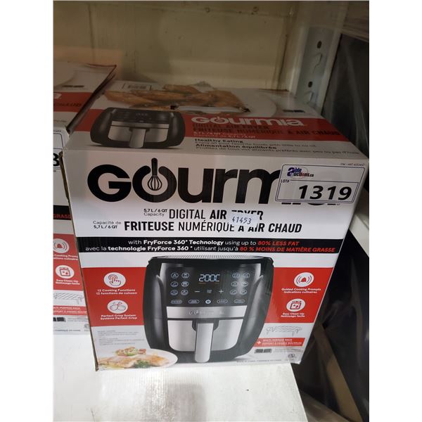 GOURMIA 5.7 LITER DIGITAL AIR FRYER