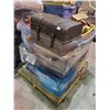 Image 3 : PALLET OF STORAGE LOCKER CONTENTS ORNAMENTS, DECOR, HOUSEWARES, AND MORE