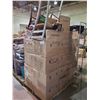 Image 2 : PALLET OF STORAGE LOCKER CONTENTS, CHAIRS, SUITCASE, CLOTHES, AND MORE