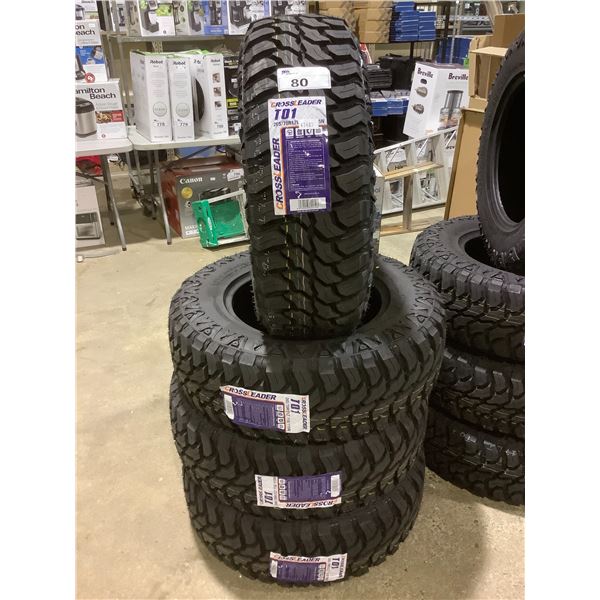 4 NEW CROSSLEADER T01 TIRES 265/ 70R 17LT M+S *$5 ECO FEE PER TIRE*