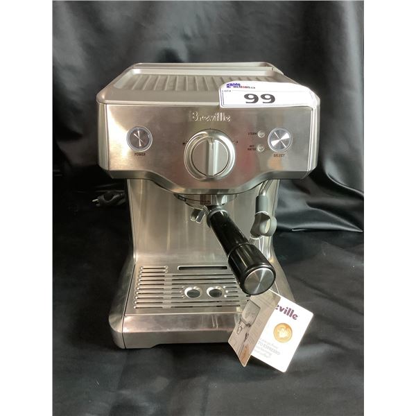 BREVILLE DUO TEMP PRO ESPRESSO MACHINE  MAY BE MISSING PIECES