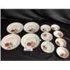 Image 1 : ASSORTED ANNIVERSARY ROSE IRONSTONE CHINAWARE