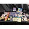 Image 1 : LARGE LOT OF ASSORTED BASEBALL, HOCKEY, BASKETBALL CARDS & MORE & NEW IN PACKAGING BATMAN FOREVER