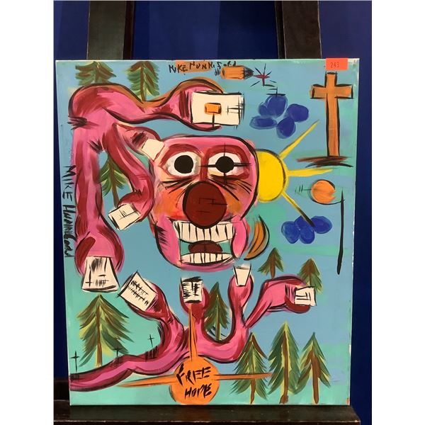 ORIGINAL OIL ON CANVAS PAINTING BY MIKE HUNNIFORD