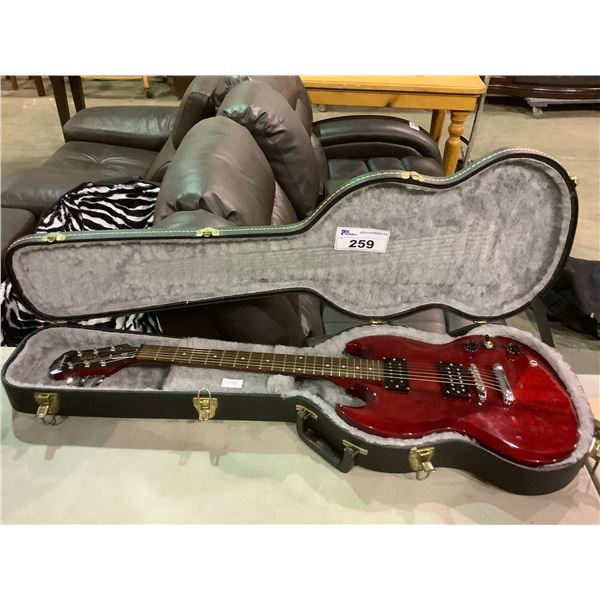 EPIPHONE SG MODEL SPECIAL ELECTRIC GUITAR WITH TRAVELLING HARD CASE