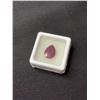 Image 2 : NATURAL RUBY 6.355 CT. 12.86X9.34X5.37MM PEAR CUT - OPAQUE - MADAGASCAR - UNTREATED