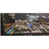 Image 2 : SHELF LOT OF HAND TOOLS, RIVETER, FILES, AUTO TOOLS, AND MORE