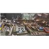 Image 3 : SHELF LOT OF HAND TOOLS, RIVETER, FILES, AUTO TOOLS, AND MORE