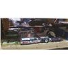 Image 1 : SHELF LOT OF BOARD GAMES, DVD, S, JERSEY, AND MORE