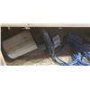 Image 2 : SHELF LOT OF SHOP VAC, JOBMATE TOOLOX, AND NEW SAW BLADES, AND MORE