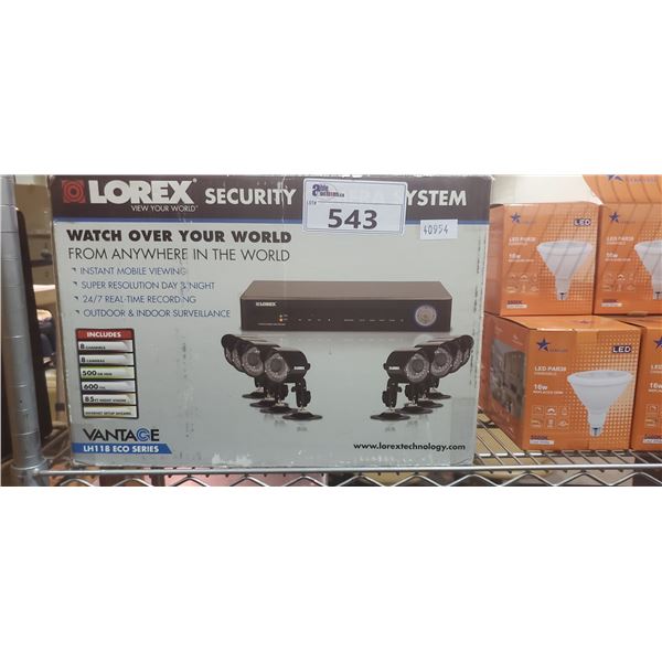 LOREX SECURITY CAMERA SYSTEM MODEL LH1881