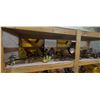 Image 2 : SHELF LOT OF ASSORTED HOME DECOR, ORNAMENTS, STAINED GLASS, AND MORE