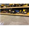 Image 1 : SHELF LOT OF ASSORTED TONKA TRUCKS, AND MORE