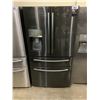 Image 1 : SAMSUNG BLACK FRENCH DOOR FRIDGE MODEL RF28JBEDBSG