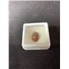 Image 1 : DARK BROWN MOONSTONE "CAT EYE" EFFECT 5.58CT 12.65 X 8.17 X 6.99MM OVAL CABOCHON BRAZIL UNTREATED