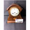 Image 1 : VINTAGE FRENCH MANTLE CLOCK VISIBLE DAMAGE