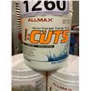 Image 2 : 3 NEW ALLMAX AMINO-CUTS BLUE RASPBERRY