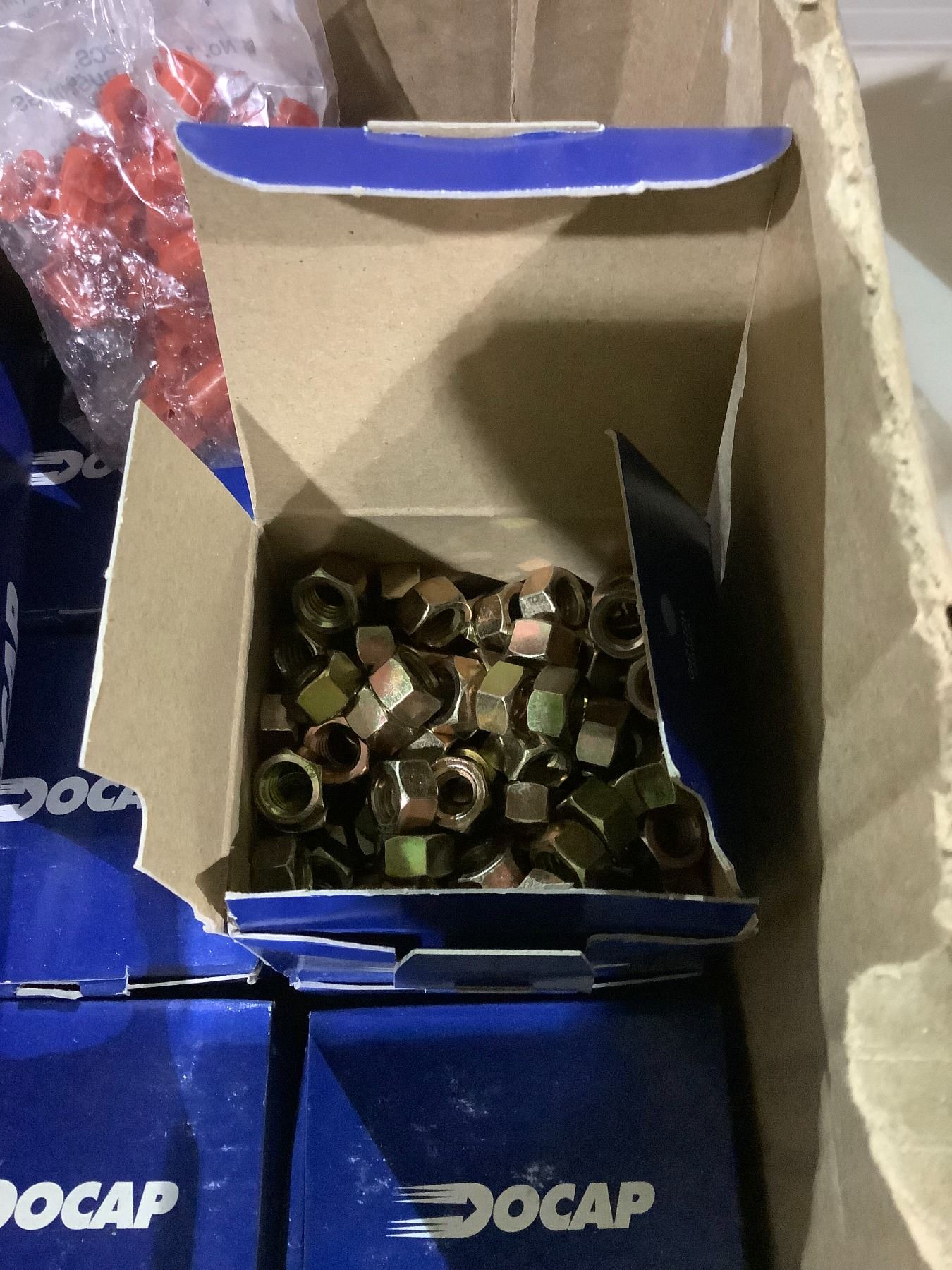 ALL NEW: DOCAP UNC GRADE 8 FINISHED HEX NUTS YELLOW PLATED & 5 ...