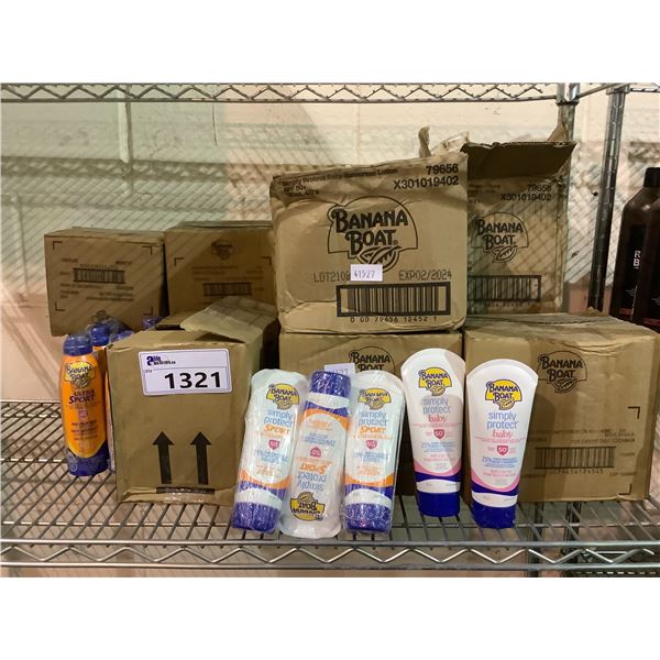ALL NEW: ASSORTED BANANA BOAT SUNSCREEN PRODUCTS