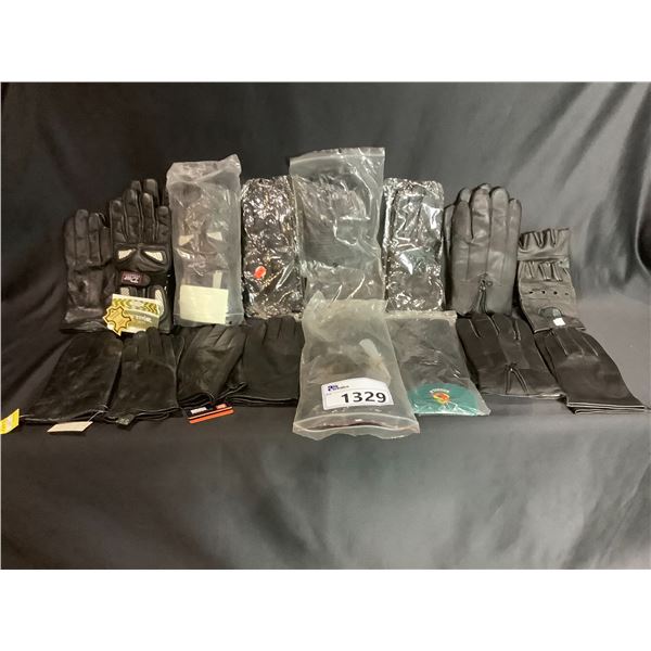 ALL NEW: ASSORTED LEATHER GLOVES