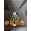 Image 2 : ASSORTED COINS FOR MAGIC TRICKS & LONELY PLANET THE TRAVEL BOOK