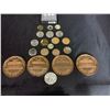 Image 3 : ASSORTED COINS FOR MAGIC TRICKS & LONELY PLANET THE TRAVEL BOOK