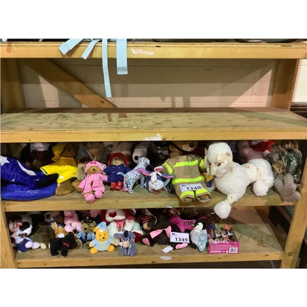 ASSORTED PLUSH DOLLS