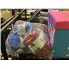 Image 2 : PAW PATROL STORAGE BIN & ASSORTED YARN