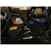 Image 2 : RIGID SHOP VAC, HEDGE TRIMMERS, BAG WITH ASSORTED HI-VIS GEAR, & MORE