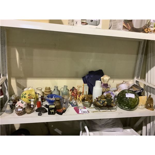 ASSORTED HOME DECOR & COLLECTIBLES