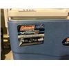 Image 2 : COLEMAN WHEELED XTREME 5 COOLER & ASSORTED COIN ROLL SLEEVES
