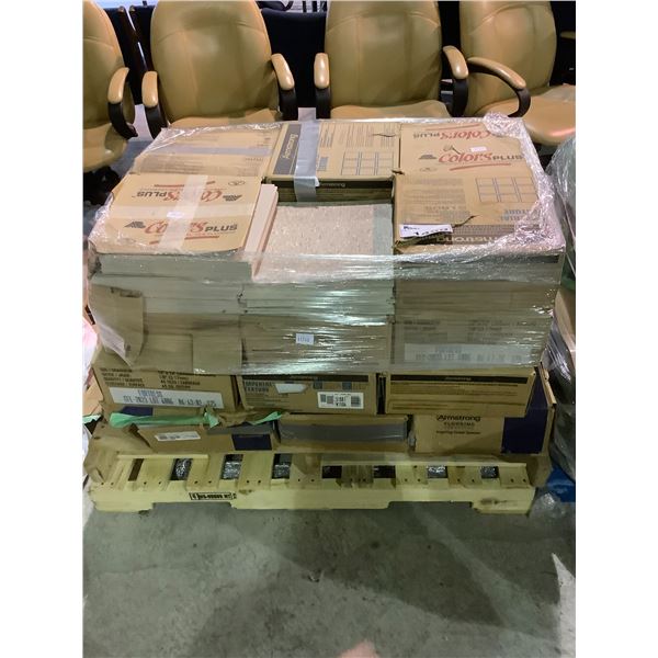 PALLET OF VINYL TILE FLOORING