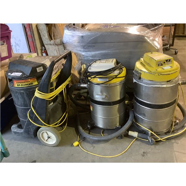 PARTS/REPAIR 3 NSS COMMERCIAL VACUUMS