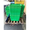 Image 2 : PALLET OF BINS & FOLDING TABLE