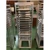 Image 3 : ROLLING BAKERS RACK WITH 14 TRAYS