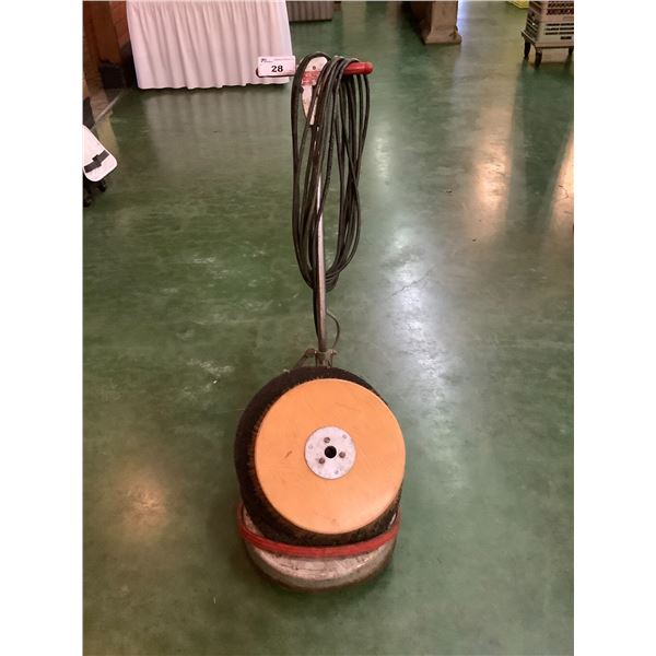 G.H. WOOD ELECTRIC FLOOR CLEANER MODEL WIG & ATTACHMENT