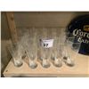 Image 2 : 20 MILER GENUINE BEER GLASSES & CORONA EXTRA TRAY