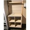 Image 1 : 3X 4 CUBBY SHELVES & 1 SHELF (WINNER MUST DISMANTLE)