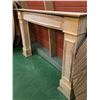 Image 2 : FIREPLACE MANTEL APPROX. 78 X 50 X 9.5"