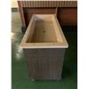 Image 2 : ROLLING SALAD TABLE APPROX. 60 3/4 X 24 3/4"