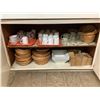 Image 3 : ASSORTED PLATES, BOWLS, MUGS, CUPS, & BASKETS