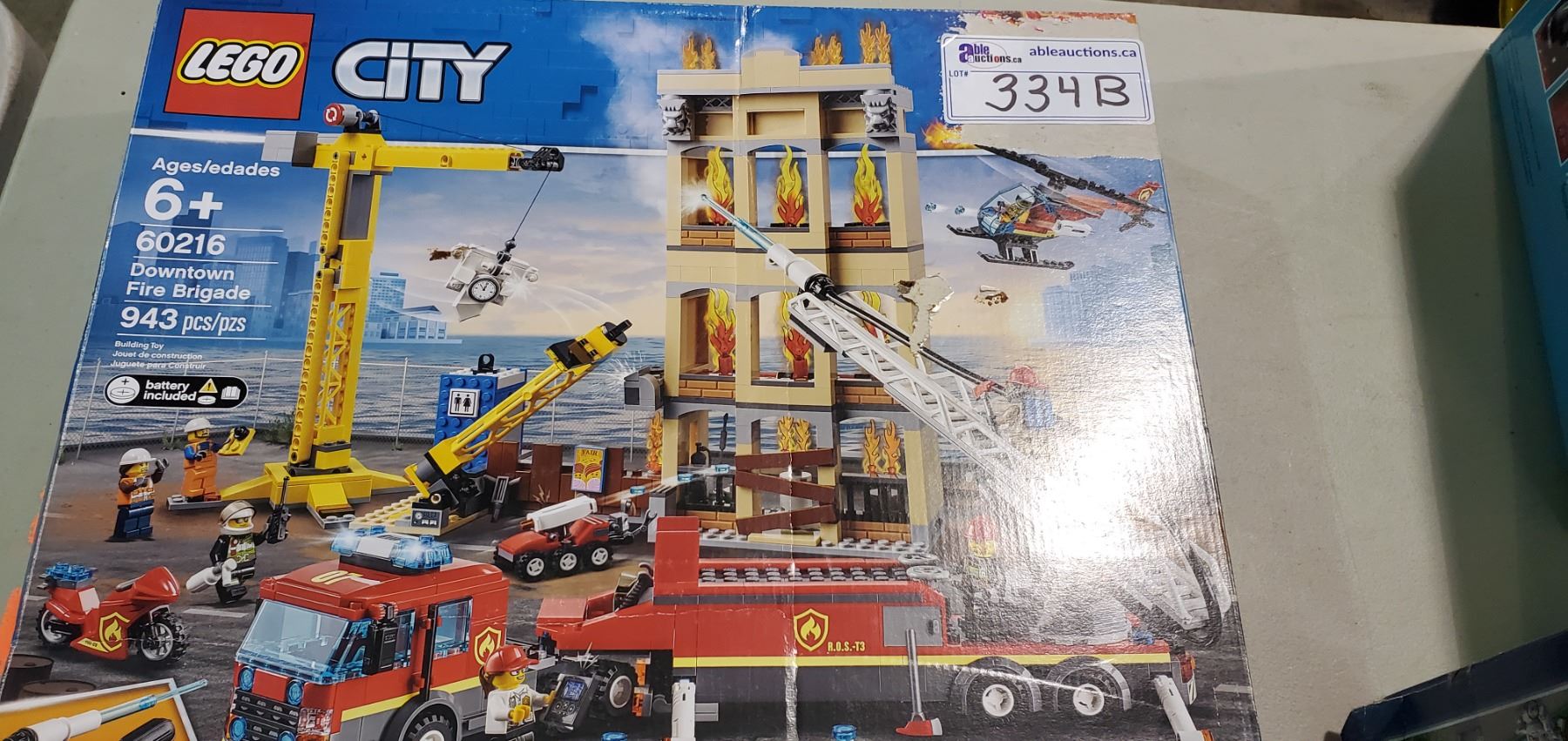 LEGO CITY DOWNTOWN FIRE BRIGADE 60216