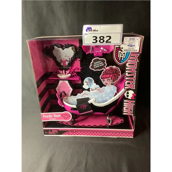 NEW IN BOX MONSTER HIGH POWDER ROOM DRACULAURA