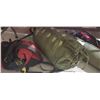 Image 2 : LOT OF ASSORTED CAMPING GEAR, GOLF BAG AND HARNESSES