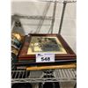 Image 2 : SHELF LOT OF ASSORTED PICTURES, ORNAMENTS, AND MORE
