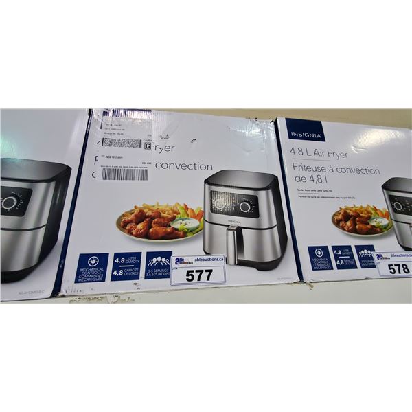 INSIGNIA 4.8L AIR FRYER NS-AF5MSS2-C