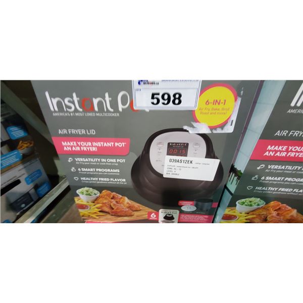 INSTANT POT 6-IN-1 AIR FRYER LID